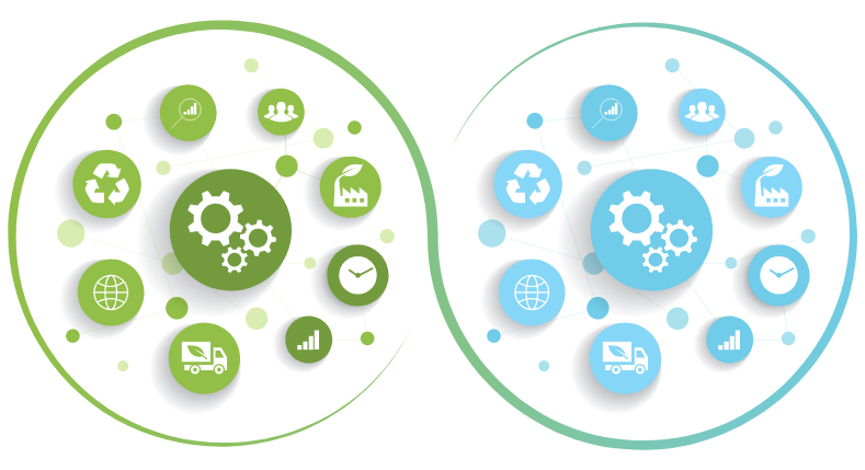 The green digital twin