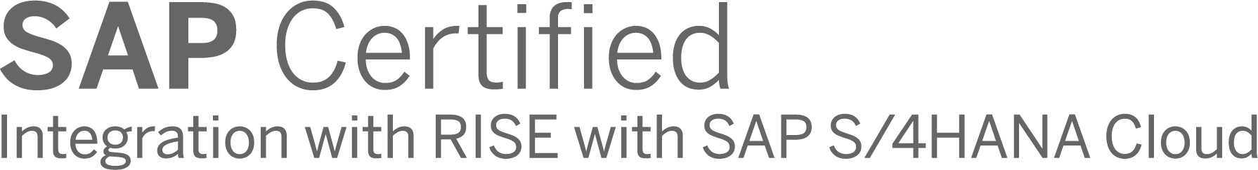 SAP Certified - Unison Planning™ 7 has certified integration with RISE with SAP S/4HANA® Cloud